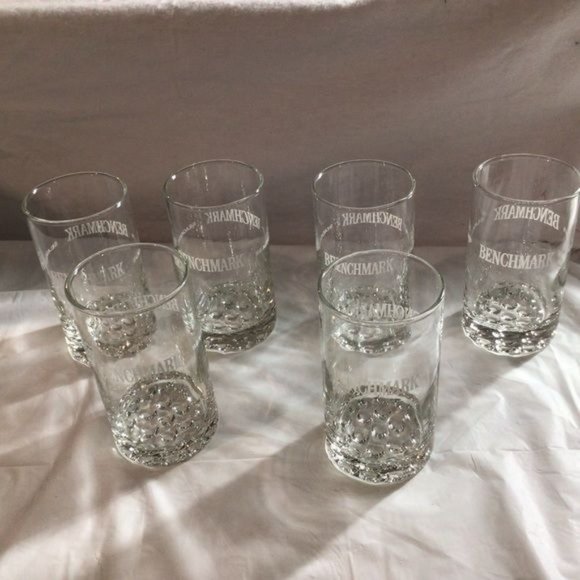 Libbey Glass Benchmark Seagram’s Etched 80s Six Hi Ball Whiskey Cocktail 9oz Vtg - Picture 4 of 6